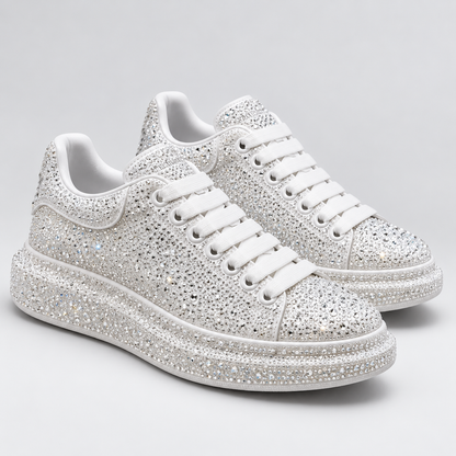 Calzado McQueen brillante
